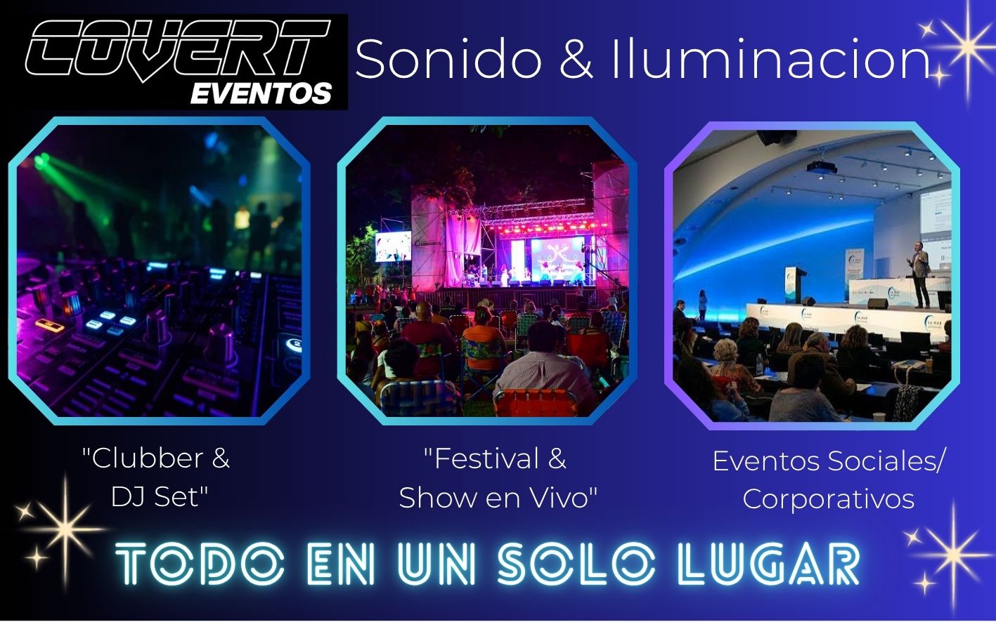 "Alquiler, Venta y Servicio De Iluminacion  y Sonido