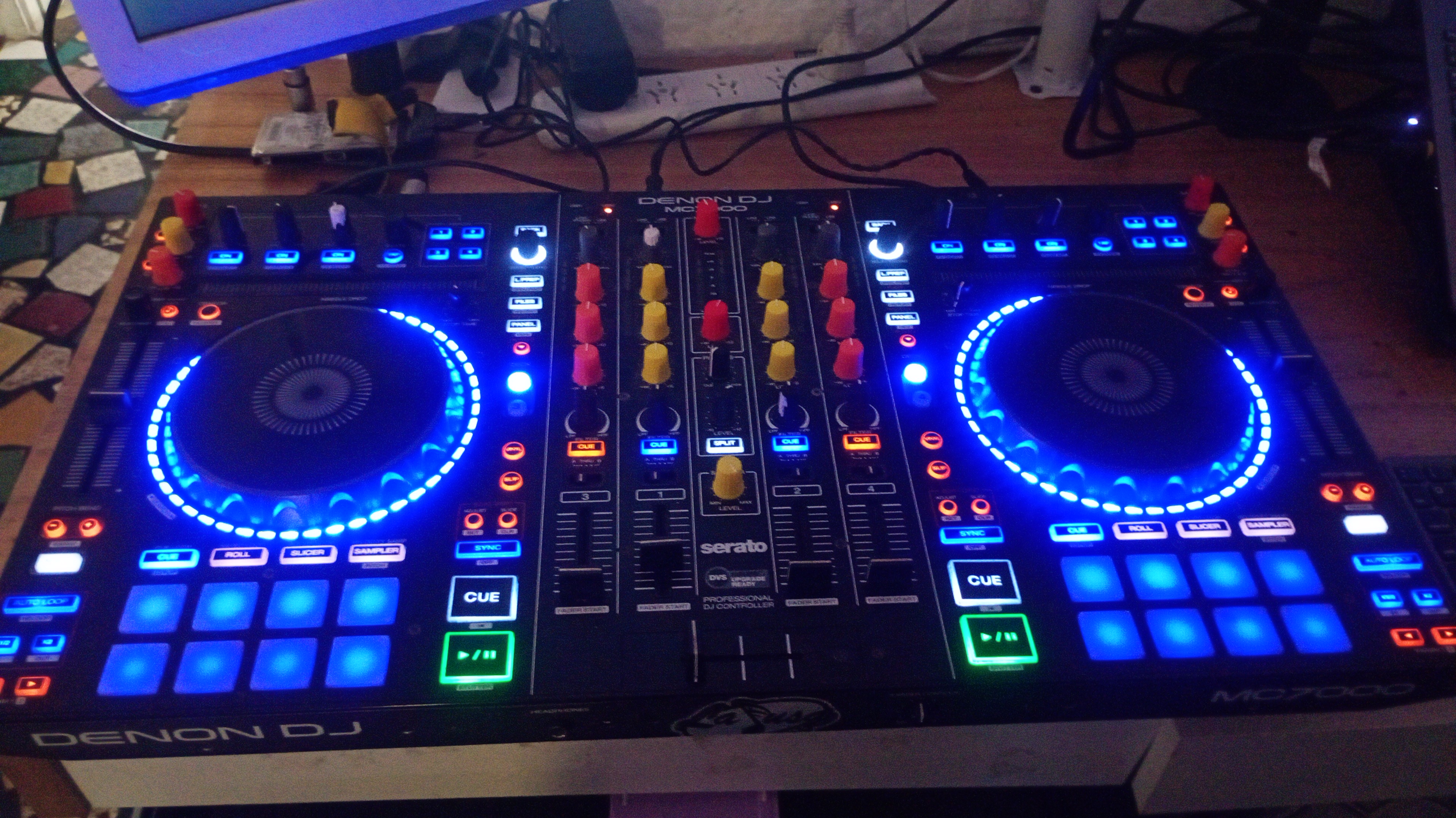 Controlador Denon 7000 mc usado