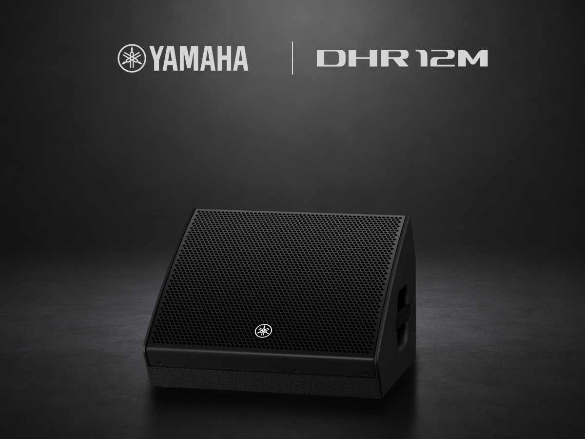 Bafle monitor de piso activo Yamaha DHR12M